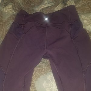 Lululemon purple leggings